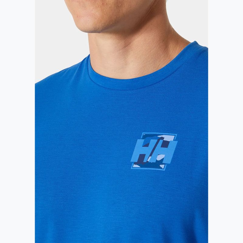 Maglietta Helly Hansen Skog Recycled Graphic uomo cobalto 2.0 3