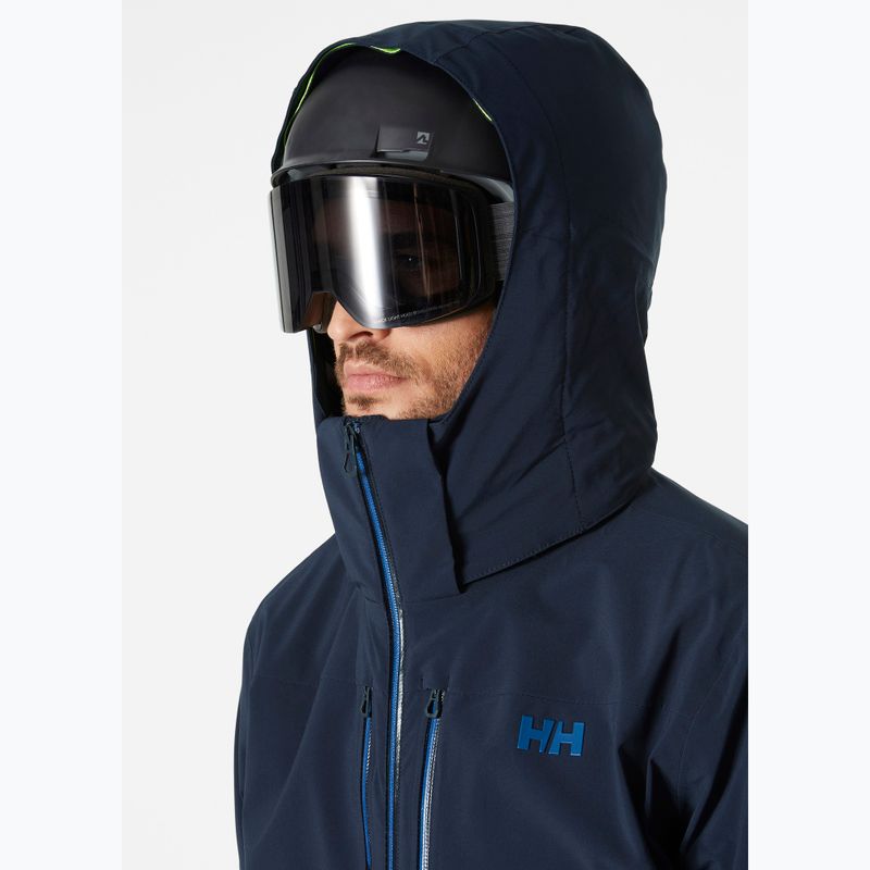Giacca da sci da uomo Helly Hansen Alpha Lifaloft navy 3