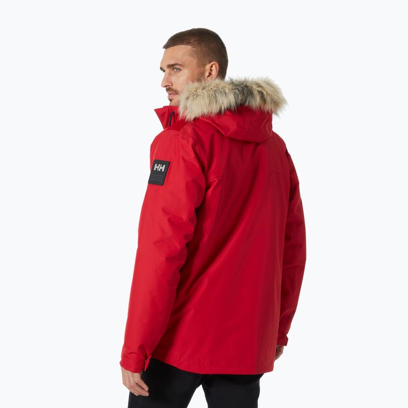 Helly Hansen piumino da uomo Coastal 3.0 Parka rosso 2