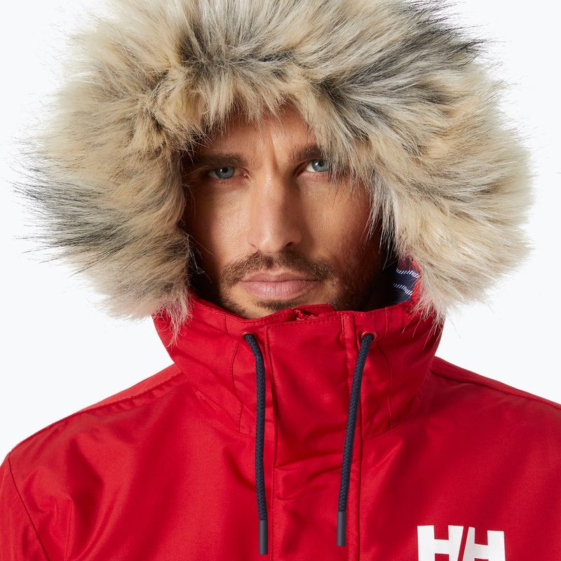 Helly Hansen piumino da uomo Coastal 3.0 Parka rosso 3