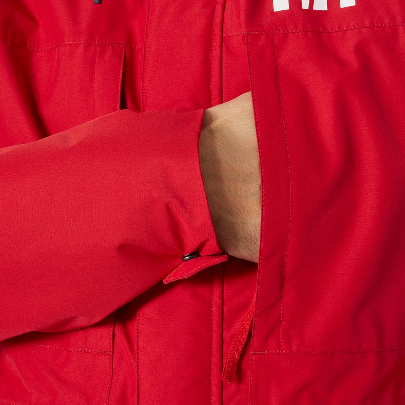 Helly Hansen piumino da uomo Coastal 3.0 Parka rosso 4