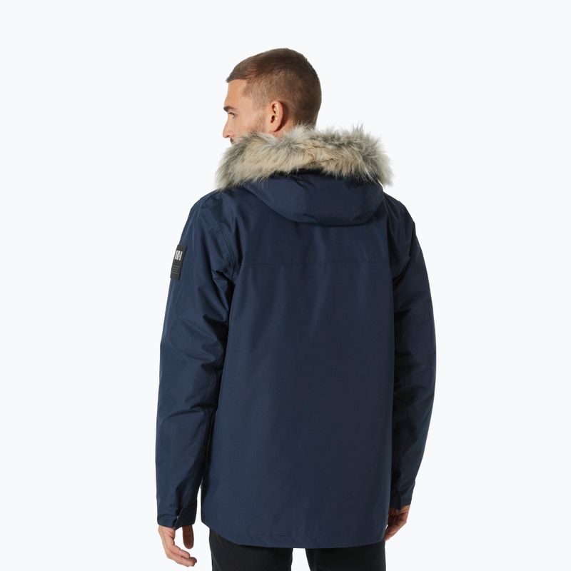 Piumino Helly Hansen Coastal 3.0 Parka uomo navy 2