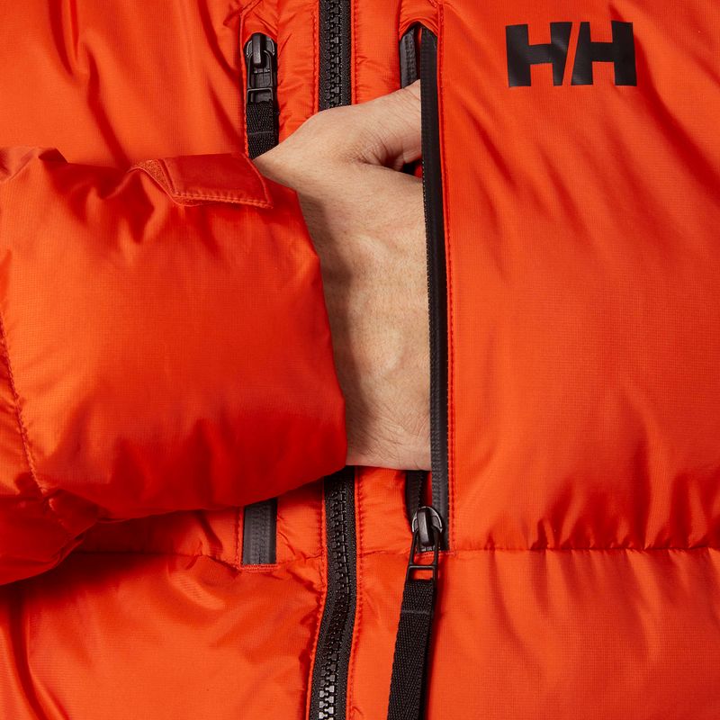 Piumino Helly Hansen Park Puff Parka da uomo arancione 4