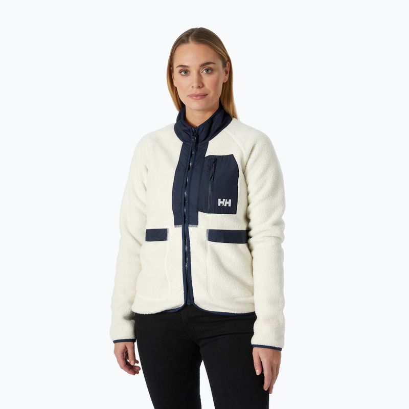 Felpa Helly Hansen Aurora Pile crema donna