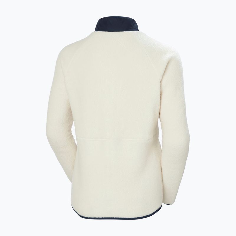 Felpa Helly Hansen Aurora Pile crema donna 6