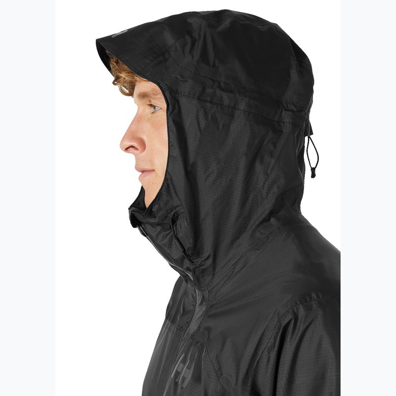 Helly Hansen giacca da pioggia da uomo Verglas 2L Shell nero 4