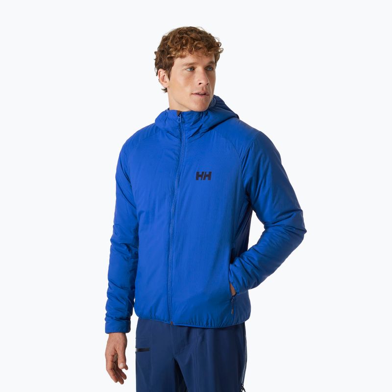 Piumino da uomo Helly Hansen Verglas Insulator con cappuccio cobalto 2.0