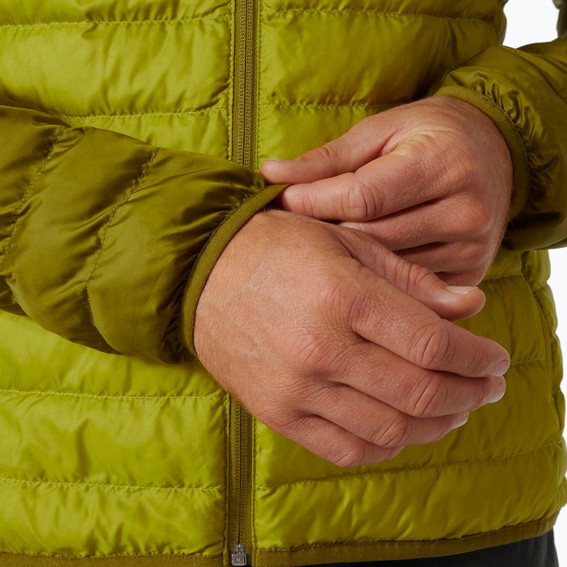 Piumino Helly Hansen Banff Insulator da uomo con cappuccio muschio brillante 5