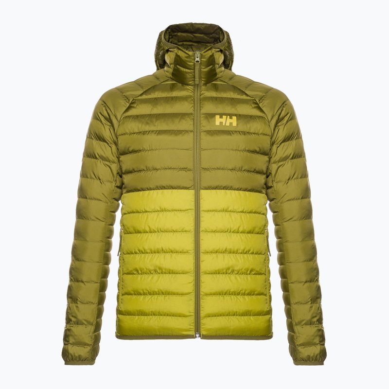 Piumino Helly Hansen Banff Insulator da uomo con cappuccio muschio brillante 6