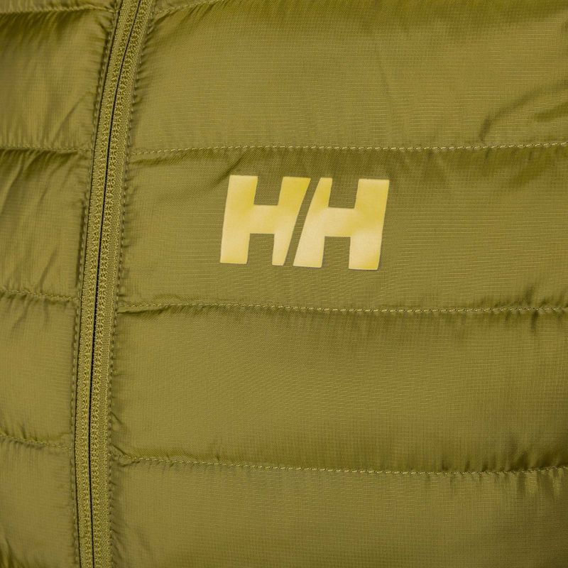 Piumino Helly Hansen Banff Insulator da uomo con cappuccio muschio brillante 8