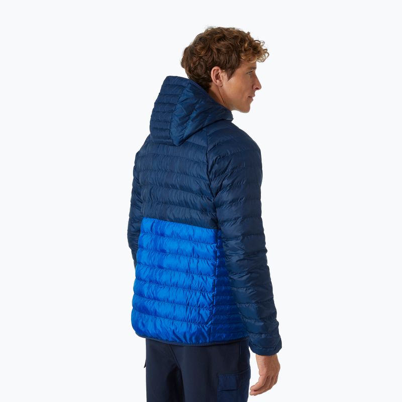 Piumino da uomo Helly Hansen Banff Insulator con cappuccio cobalto 2.0 2
