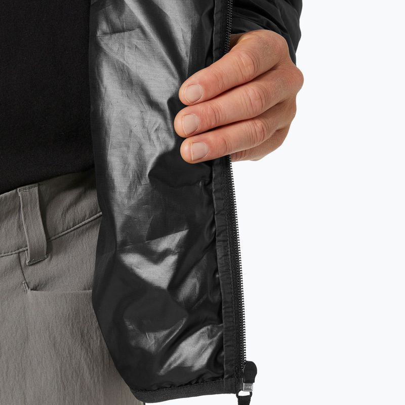 Piumino Helly Hansen Banff da uomo con cappuccio isolante nero 5