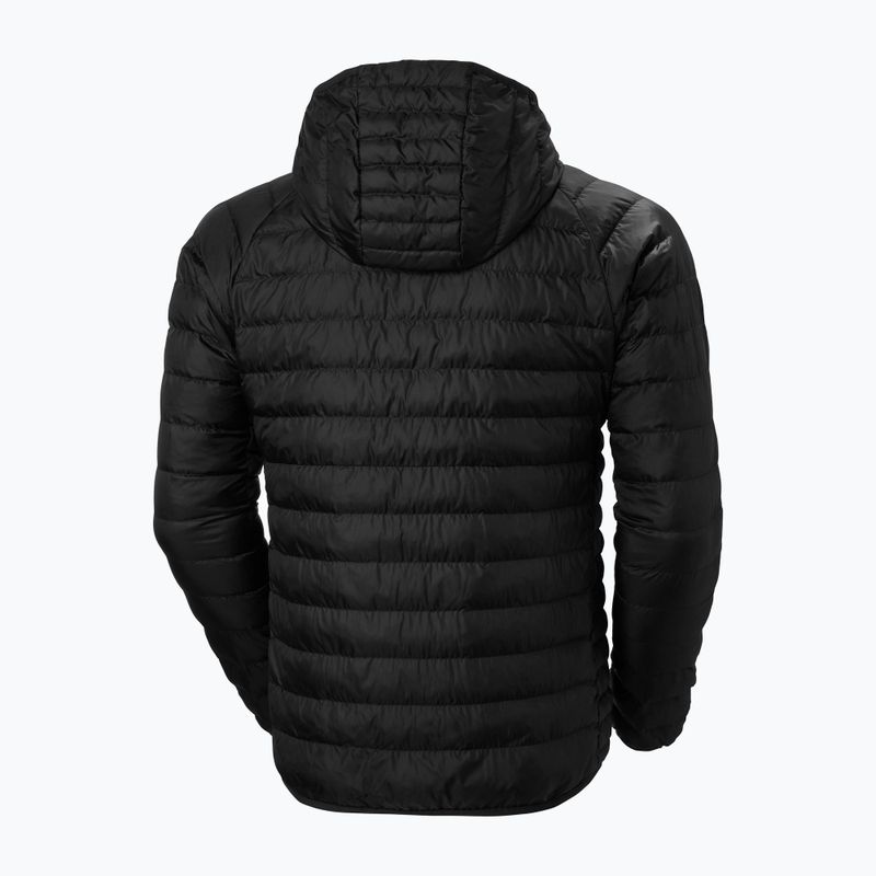 Piumino Helly Hansen Banff da uomo con cappuccio isolante nero 7