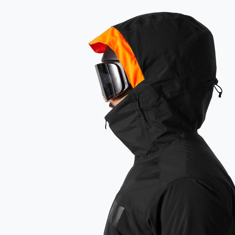 Giacca da sci da uomo Helly Hansen Powdreamer 2.0 nero 3