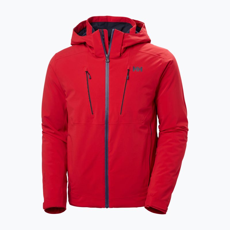 Giacca da sci da uomo Helly Hansen Alpha 4.0 rosso 7