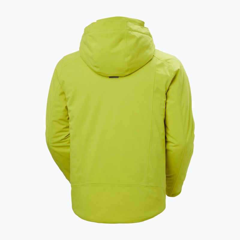 Giacca da sci da uomo Helly Hansen Alpha 4.0 muschio brillante 9