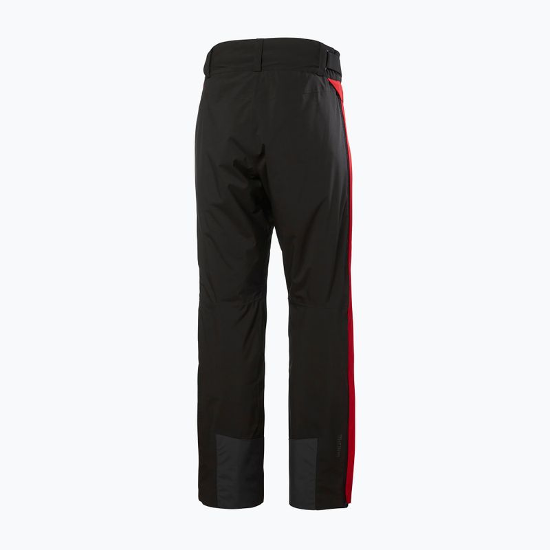 Pantaloni da sci Helly Hansen World Cup Insulated Full-Zip uomo nero aca 7