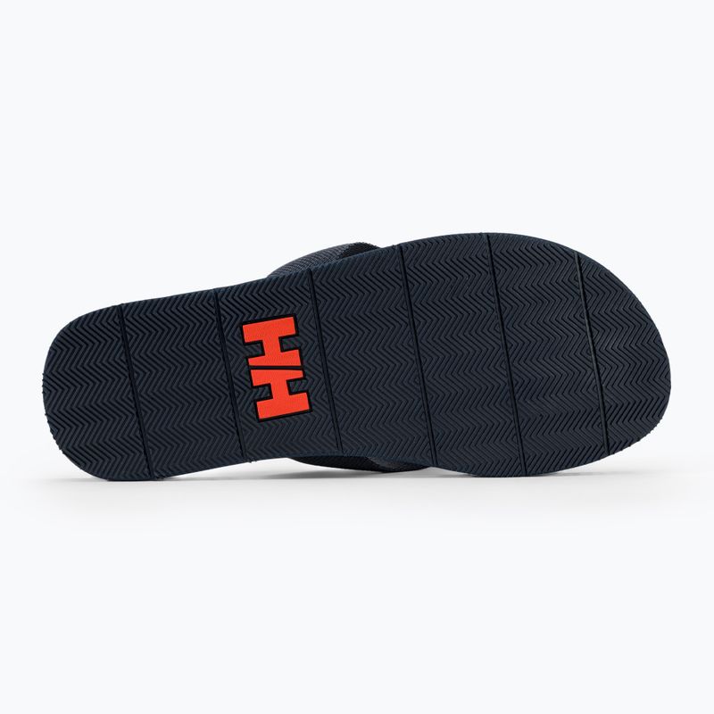 Helly Hansen Seasand HP 2 infradito da uomo blu sera/pomodoro ciliegia 4