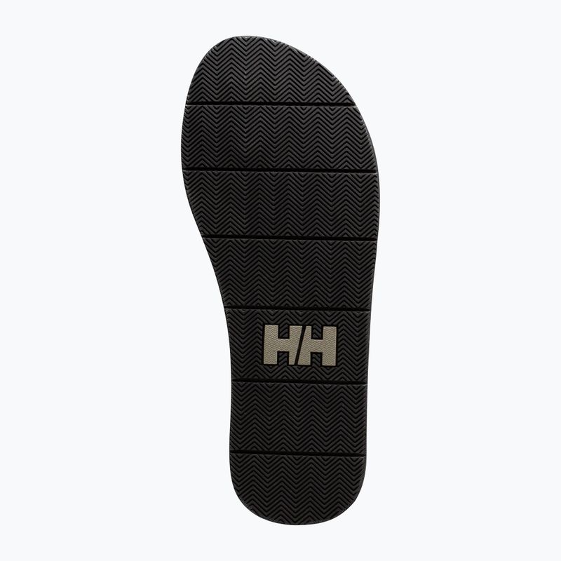 Helly Hansen Seasand 2 Leather Sandals Uomo nero / fallen rock infradito 4