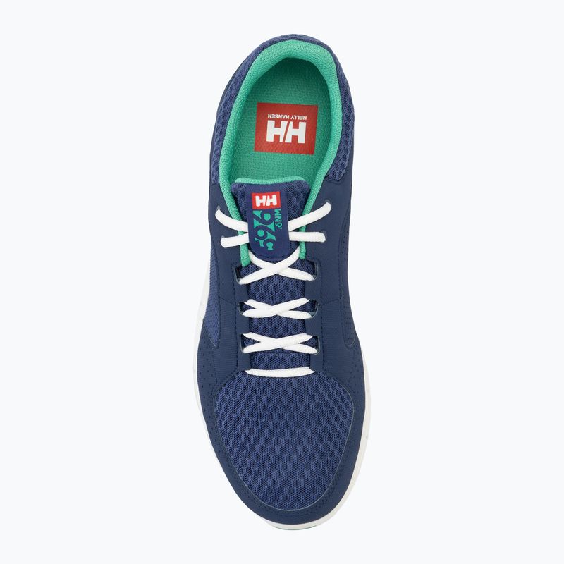 Helly Hansen Ahiga V4 Hydropower oceano/verde brillante scarpe da vela uomo 5