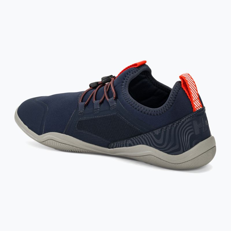 Scarpe da acqua da uomo Helly Hansen Supalight Moc One navy/flame 3