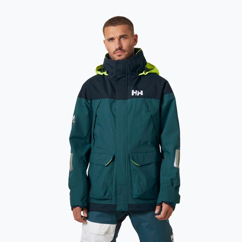 Giacca da vela da uomo Helly Hansen Pier 3.0 dark creek