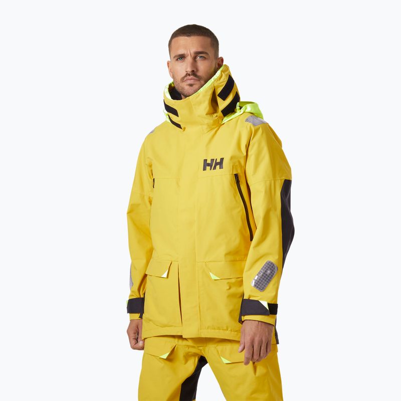 Giacca da vela da uomo Helly Hansen Skagen Offshore gold rush