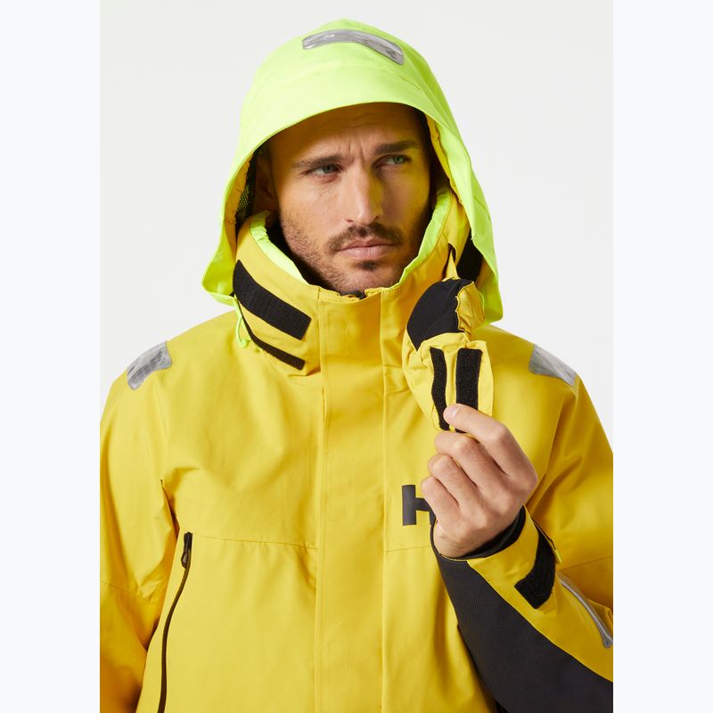 Giacca da vela da uomo Helly Hansen Skagen Offshore gold rush 3