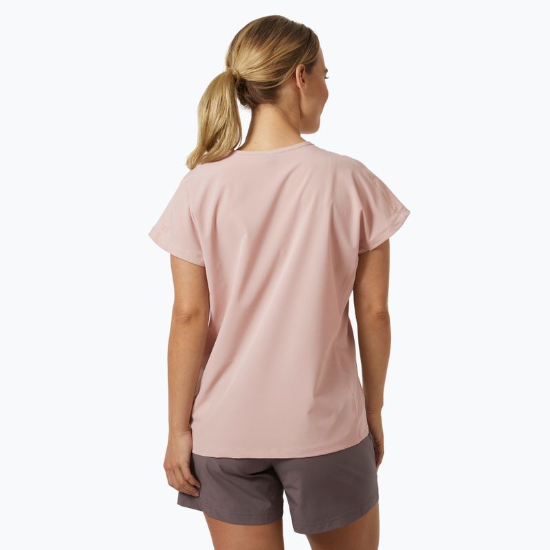 Maglietta Helly Hansen donna Thalia Summer Top rosa nuvola 2