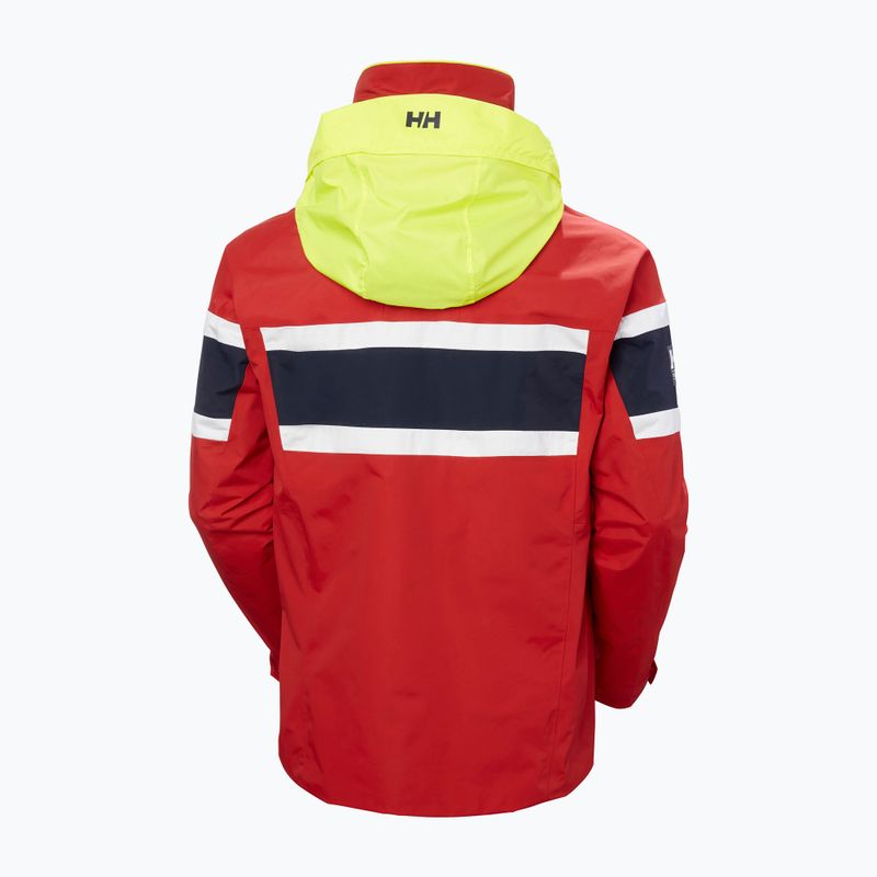 Giacca da vela da uomo Helly Hansen Salt Original rosso 5