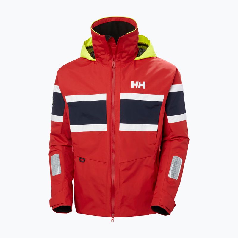 Giacca da vela da uomo Helly Hansen Salt Original rosso 6