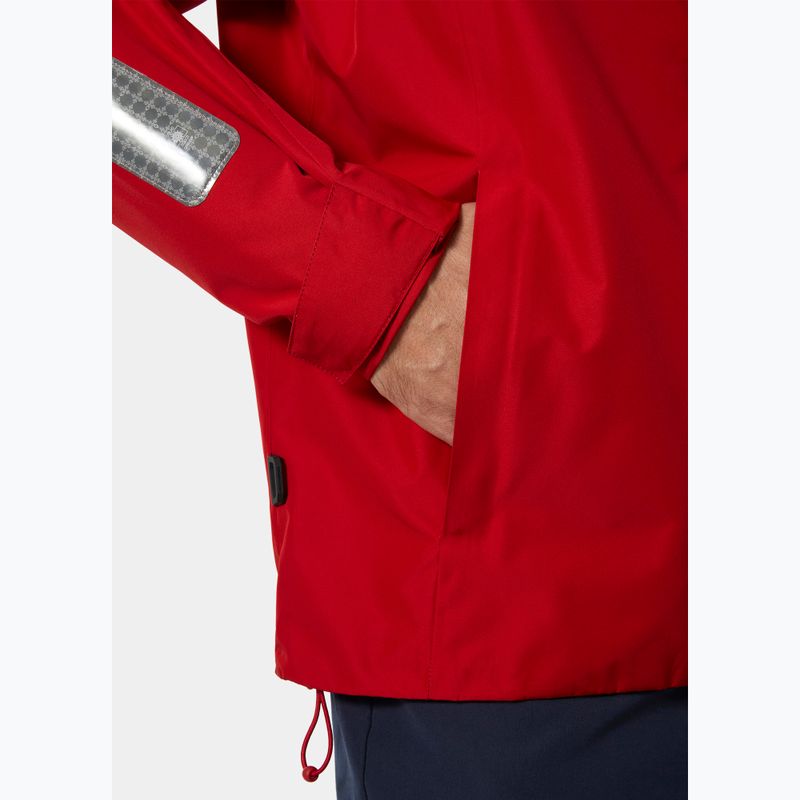 Giacca da vela da uomo Helly Hansen Salt Inshore rosso 4