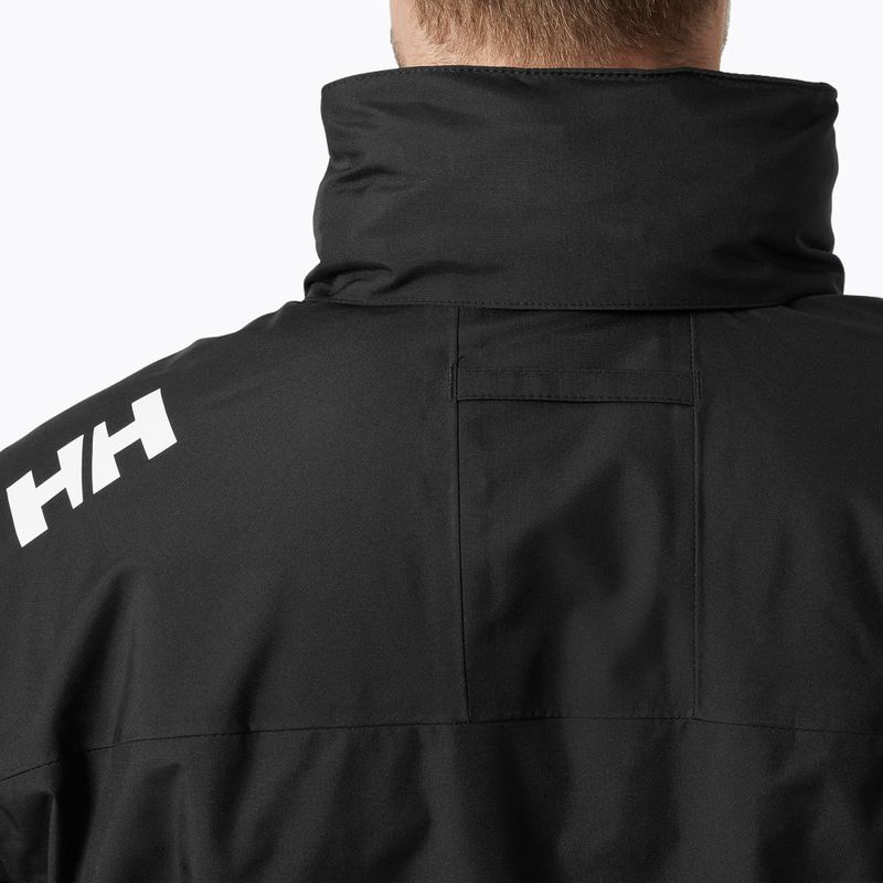 Giacca da vela da uomo Helly Hansen Crew Hooded Midlayer 2 nero 4