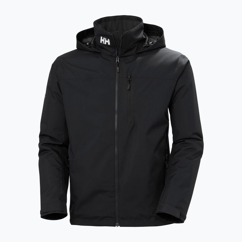 Giacca da vela da uomo Helly Hansen Crew Hooded Midlayer 2 nero 7