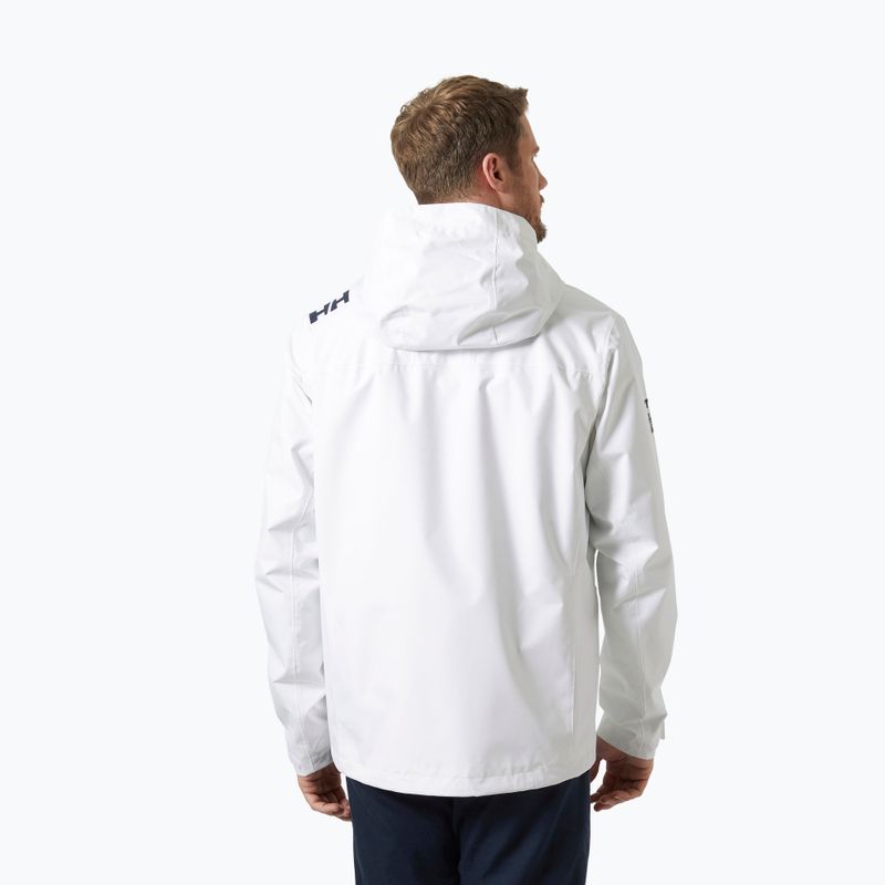 Giacca da vela da uomo Helly Hansen Crew Hooded 2.0 white 2