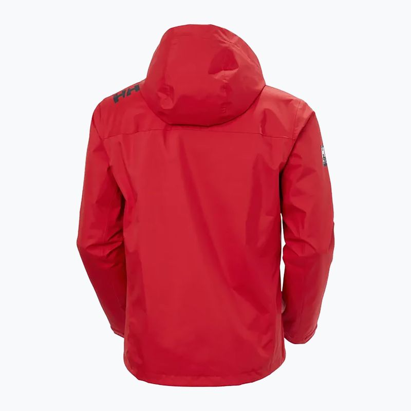 Giacca da vela da uomo Helly Hansen Crew Hooded 2.0 rosso 7