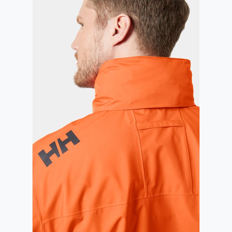 Giacca da vela da uomo Helly Hansen Crew Hooded 2.0 flame 4