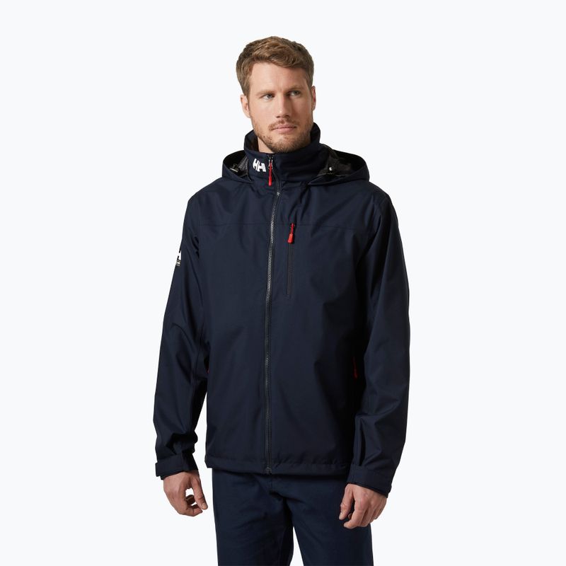 Giacca da vela da uomo Helly Hansen Crew Hooded 2.0 navy