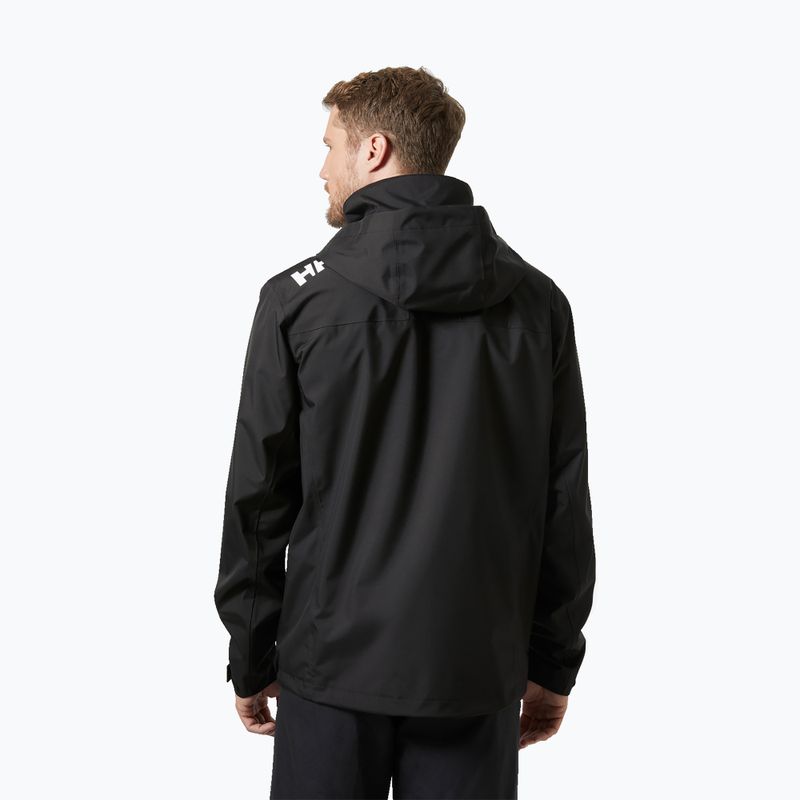 Giacca da vela da uomo Helly Hansen Crew Hooded 2.0 nero 2