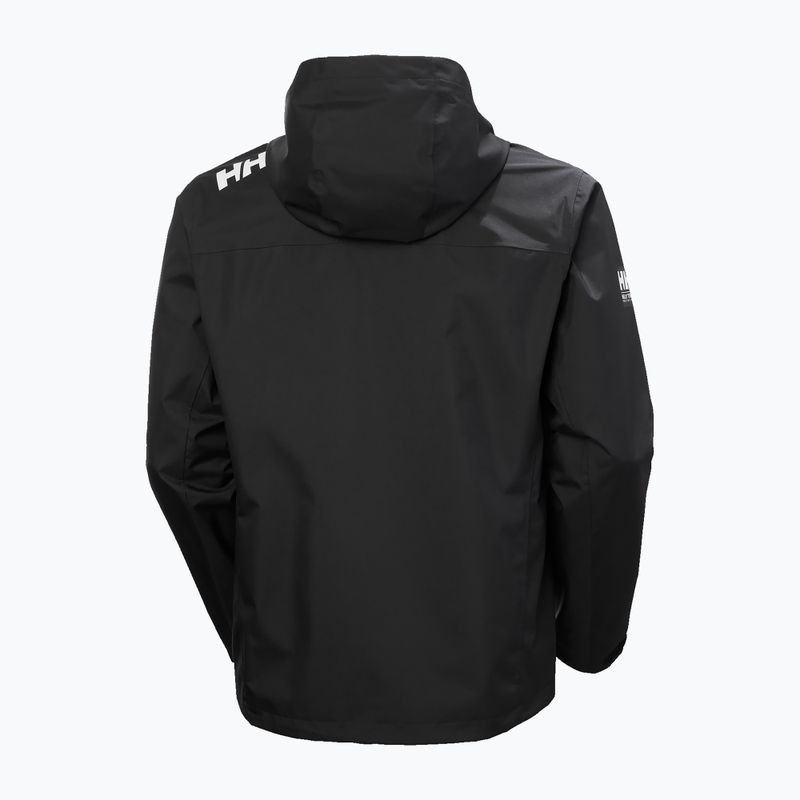 Giacca da vela da uomo Helly Hansen Crew Hooded 2.0 nero 8