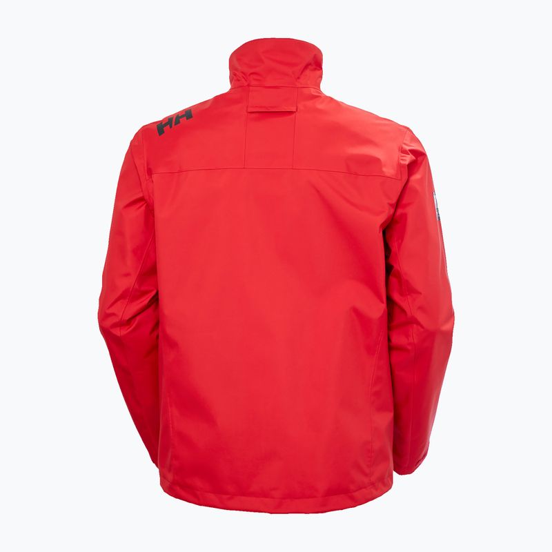 Giacca da vela da uomo Helly Hansen Crew 2.0 rosso 7