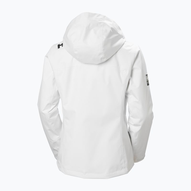 Giacca da vela donna Helly Hansen Crew Hooded Midlayer 2.0 bianco 8