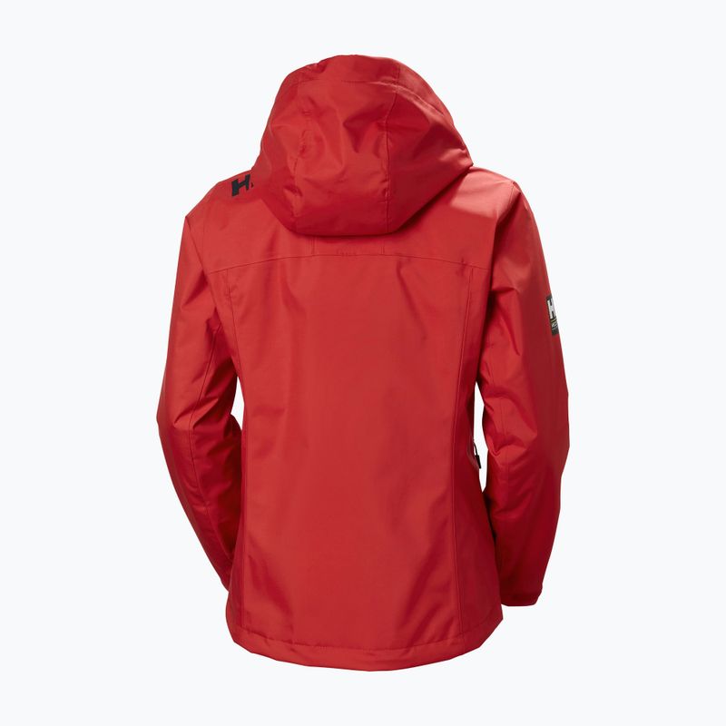 Giacca da vela da donna Helly Hansen Crew Hooded Midlayer 2.0 red 2