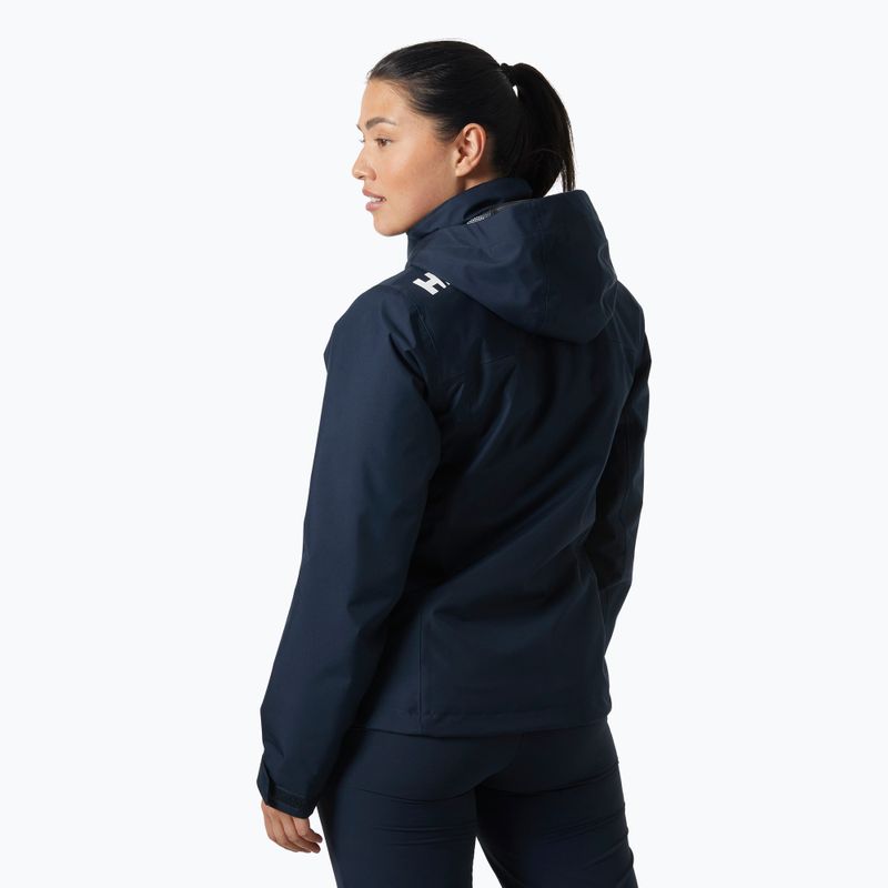 Giacca da vela da donna Helly Hansen Crew Hooded Midlayer 2.0 navy 2