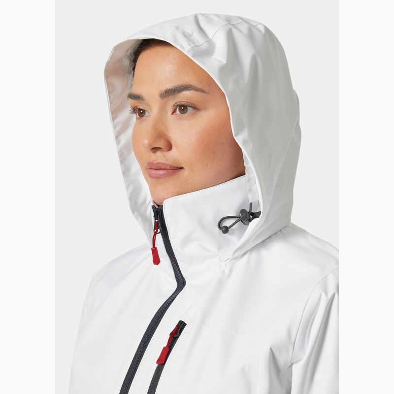 Giacca da vela donna Helly Hansen Crew Hooded 2.0 bianco 3