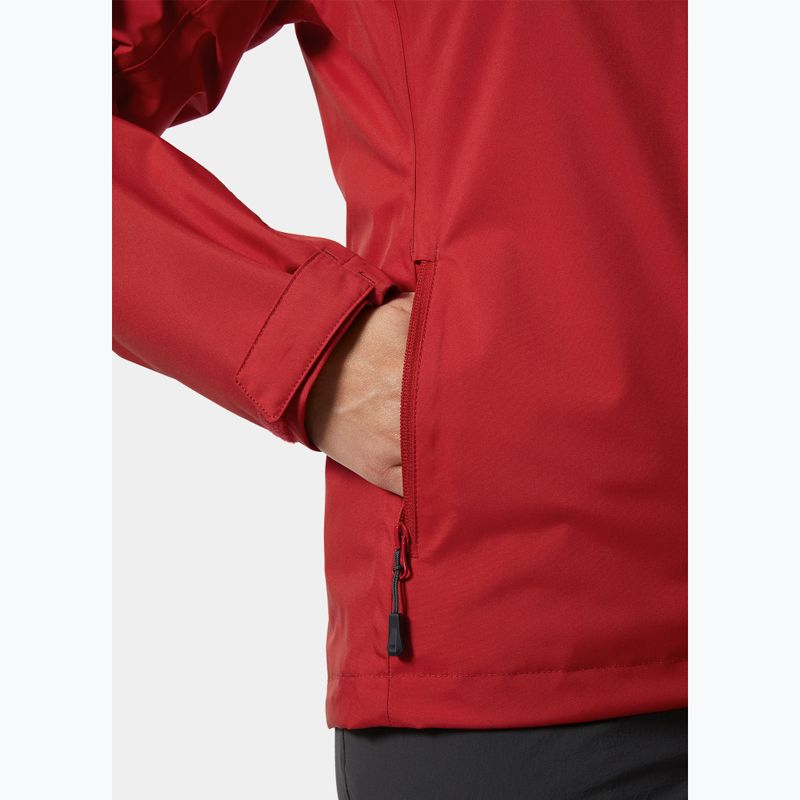 Giacca da vela da donna Helly Hansen Crew Hooded 2.0 rosso 4