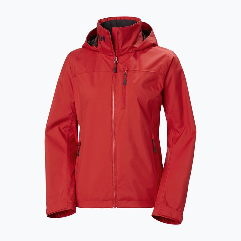 Giacca da vela da donna Helly Hansen Crew Hooded 2.0 rosso 6