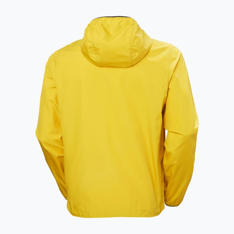 Giacca a vento da uomo Helly Hansen Salt Striped Windbreaker oro rush 6