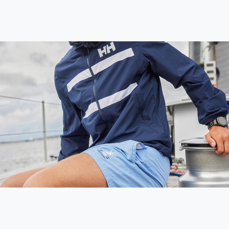 Giacca da vela da uomo Helly Hansen Salt Striped Windbreaker navy 7