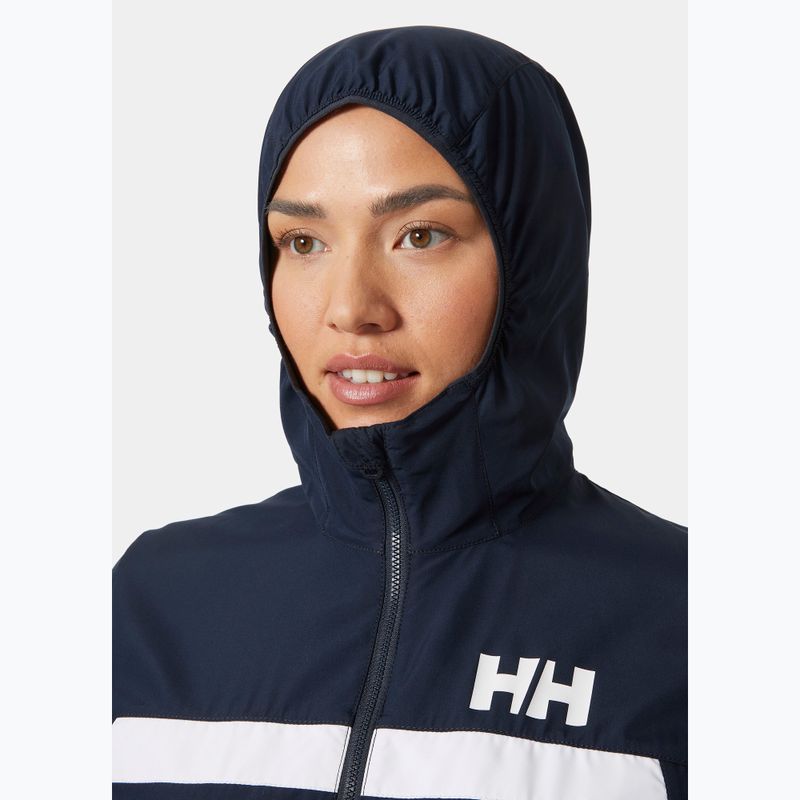 Giacca da vela donna Helly Hansen Salt Stripe Windbreaker navy 3